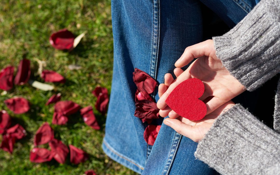 holding a heart